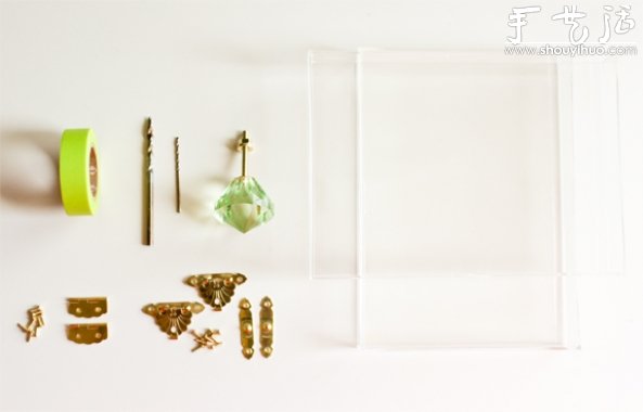 亚克力有机玻璃DIY精美手提包(图1)