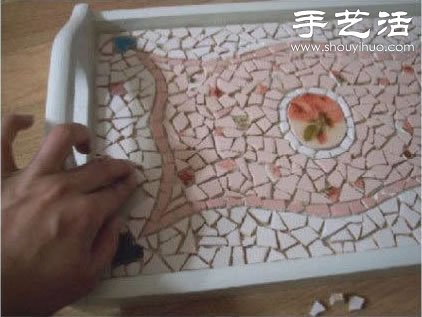 瓷砖碎片废物利用改造旧托盘(图7)