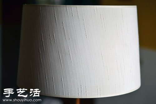 毛线旧物改造 DIY暖暖田园风台灯(图3)