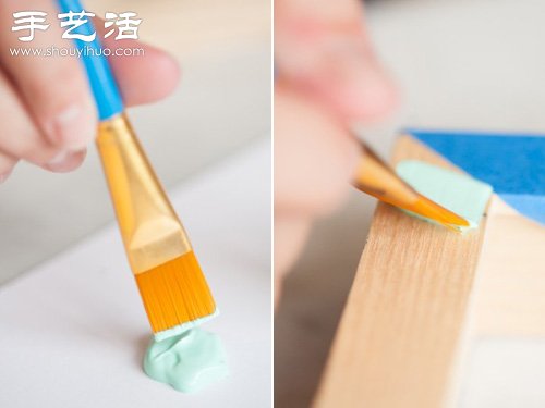 旧相框改造方法 相框手工DIY教程(图5)