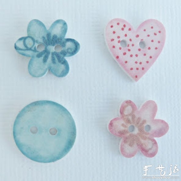 热缩片手工DIY可爱小纽扣(图4)
