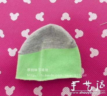 旧棉袜子手工DIY漂亮花朵(图1)