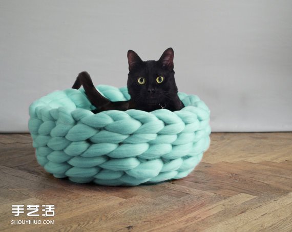 超厚羊毛线织出的针织品 格外的具有温暖感(图11)