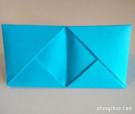 六孔笔筒的折法 折纸制作多彩笔筒图解教程(图9)
