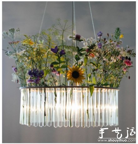 DIY试管吊灯欣赏(图3)