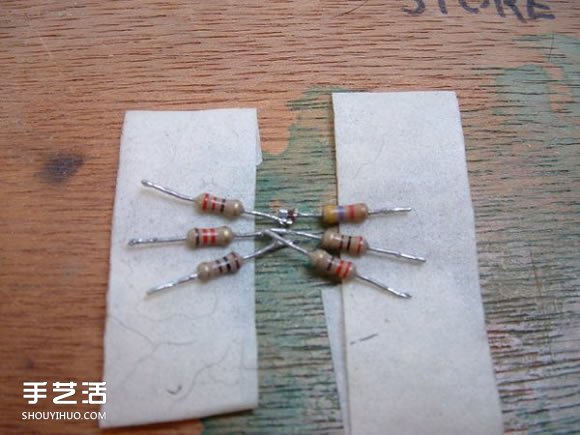 电路板电子元件变废为宝 DIY手工制作小蜘蛛(图5)