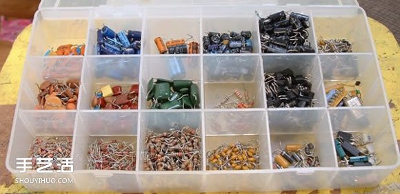 电路板电子元件变废为宝 DIY手工制作小蜘蛛(图3)