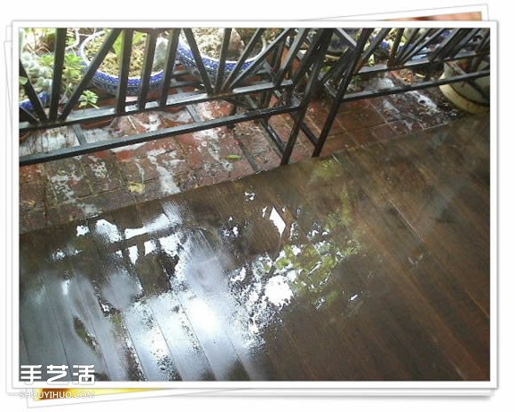 铁架子废物利用 DIY手工制作搁置花盆的架子(图9)