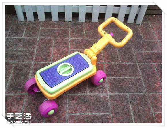 铁架DIY花盆架子图解 旧玩具废物利用做花盆架(图6)