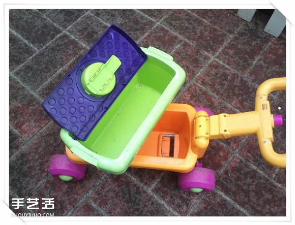铁架DIY花盆架子图解 旧玩具废物利用做花盆架(图7)