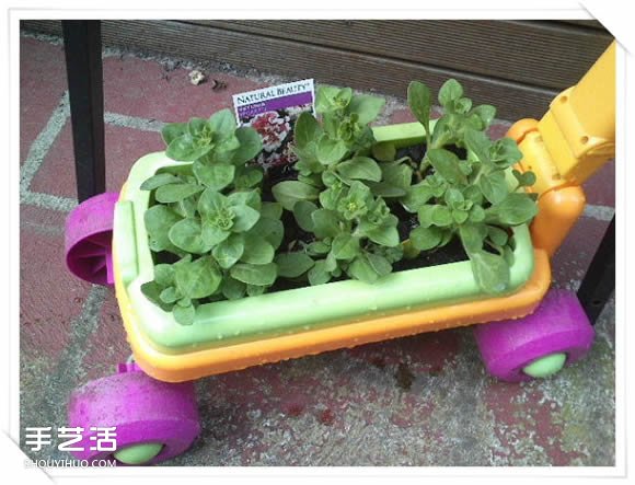 铁架DIY花盆架子图解 旧玩具废物利用做花盆架(图13)