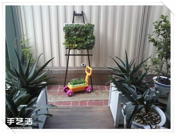 铁架DIY花盆架子图解 旧玩具废物利用做花盆架(图14)