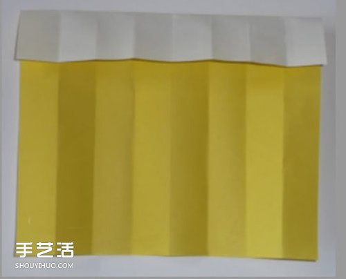 折纸蜡烛的方法图解 手工纸蜡烛的折法教程(图4)