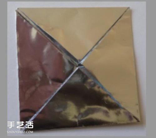 折纸蜡烛的方法图解 手工纸蜡烛的折法教程(图13)