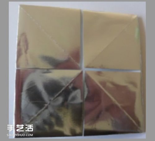 折纸蜡烛的方法图解 手工纸蜡烛的折法教程(图14)