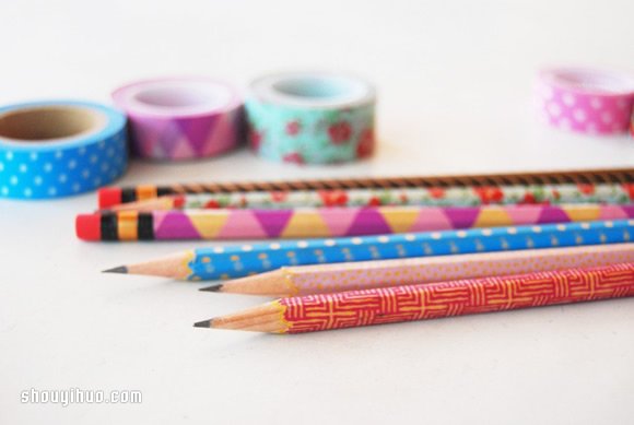彩色和纸胶带创意DIY 美好我们的家居空间(图16)