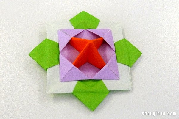 纸陀螺的制作方法 纸陀螺的折法图解教程(图8)