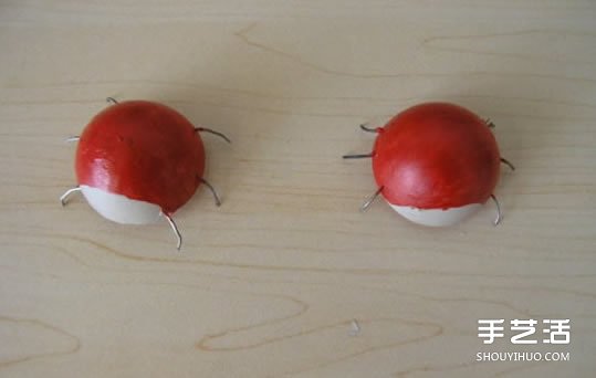 简单幼儿小手工：乒乓球制作七星瓢虫的方法(图4)