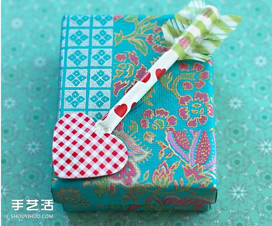 送情人礼物包装DIY 制作一支装饰箭就搞定~(图1)
