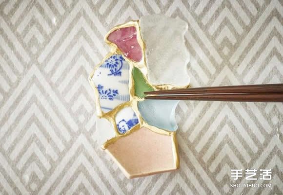破碎陶瓷片的回收利用 日本金继修补过去回忆(图3) 破碎陶瓷片的回收利用 日本金继修补过去回忆(图3)