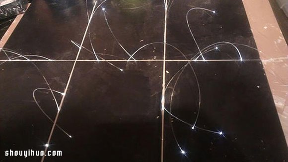 光纤创意DIY：把地板变成星光点点的夜空(图4)