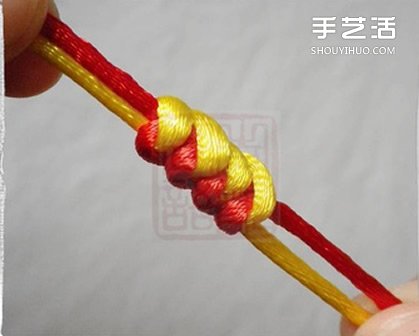 金刚结手链编法图解 金刚结编手链的步骤简单 - 诺云双维造物网