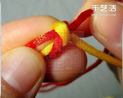 金刚结手链编法图解 金刚结编手链的步骤简单(图4)