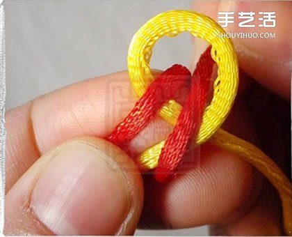 金刚结手链编法图解 金刚结编手链的步骤简单(图3)