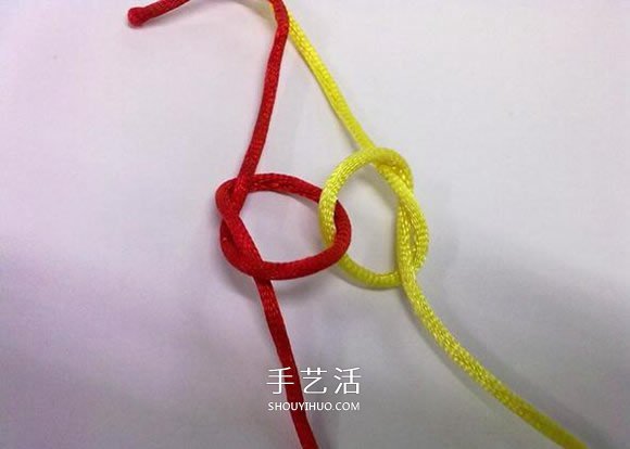 心形同心结怎么编图解 情人节爱心的编织方法(图14)