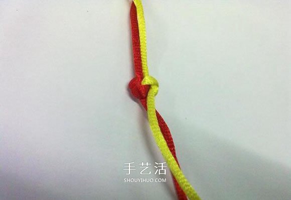 心形同心结怎么编图解 情人节爱心的编织方法(图15)