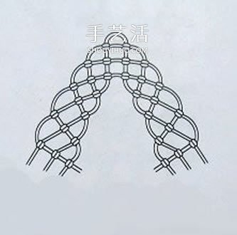 斜卷结编织寿桃的方法 中国结桃子怎么编图解(图4)