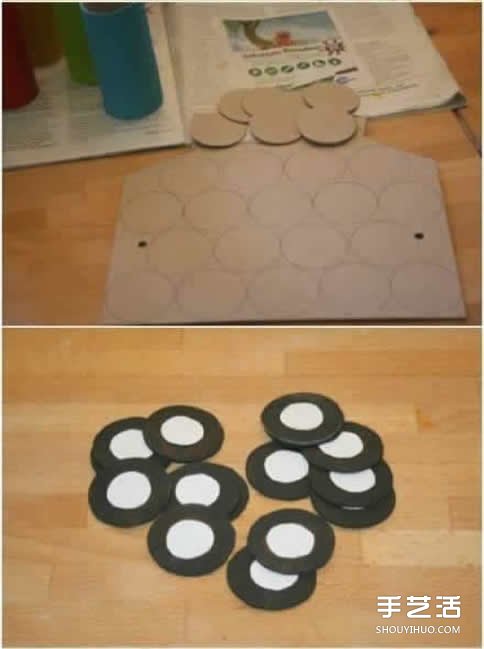 纸巾筒手工制作儿童玩具车的简单方法教程(图2)