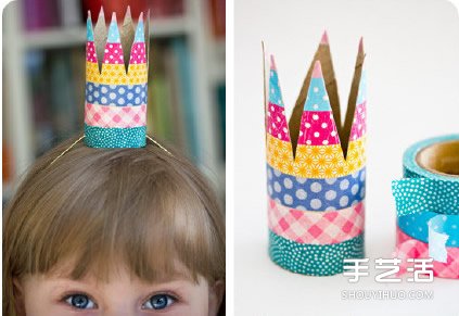 儿童皇冠手工小制作 幼儿皇冠头饰DIY教程(图3)