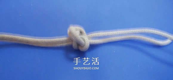 两股绳水手结的打法图解(图10)