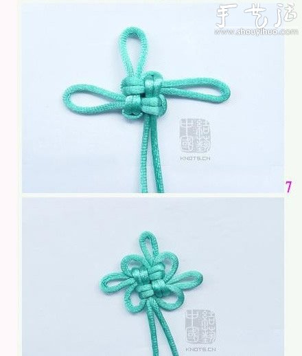 吉祥结的编法，编织吉祥结教程(图3)