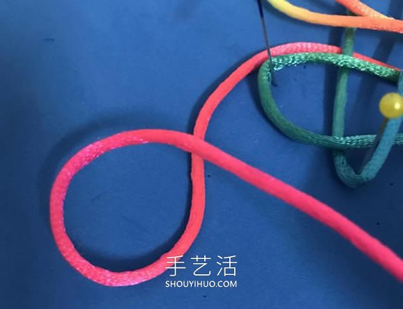 蝴蝶结的编法步骤图解教程(图11)