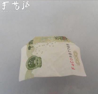 高端大气上档次的折纸币教程(图6)
