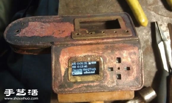 DIY手工制作蒸气朋克风的酷炫手表(图12)