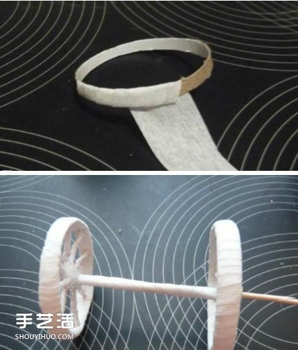 玩具花车的制作方法图解 三轮车玩具DIY过程(图4)