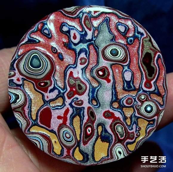 非天然矿物底特律玛瑙 工业废料变成绝美矿石(图5)