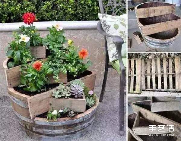 废旧物品手工DIY制作花盆的创意大全(图5)