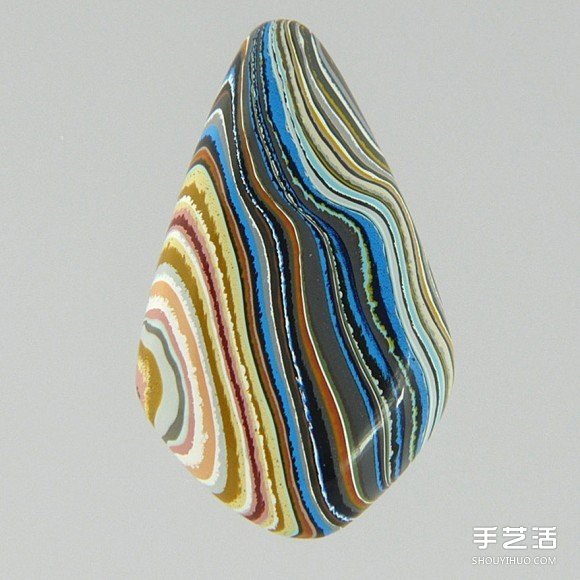非天然矿物底特律玛瑙 工业废料变成绝美矿石(图4)