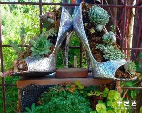 废旧物品手工DIY制作花盆的创意大全(图9)