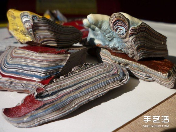非天然矿物底特律玛瑙 工业废料变成绝美矿石(图3)