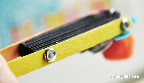 搞笑表情可折纸扇的制作方法图解教程(图3)