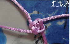 吉祥结玫瑰花手工制作(图4)