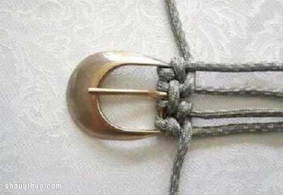 自己动手编出一根皮带的方法步骤图解教程(图5)