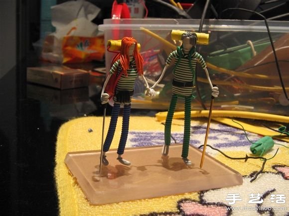 手工达人DIY电线小人的幸福生活(图4)