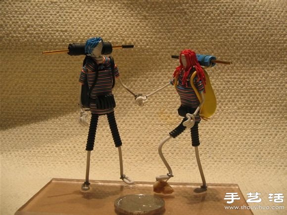 手工达人DIY电线小人的幸福生活(图2)