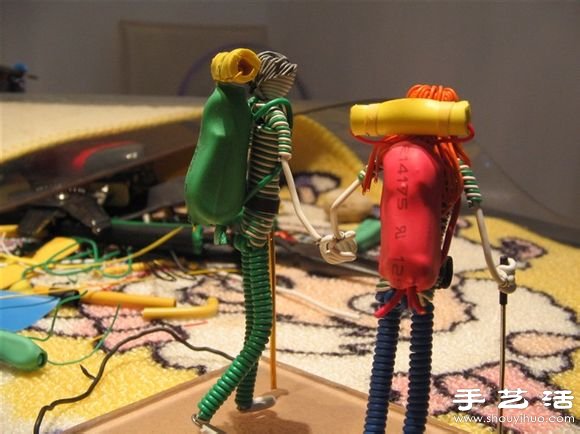 手工达人DIY电线小人的幸福生活(图3)